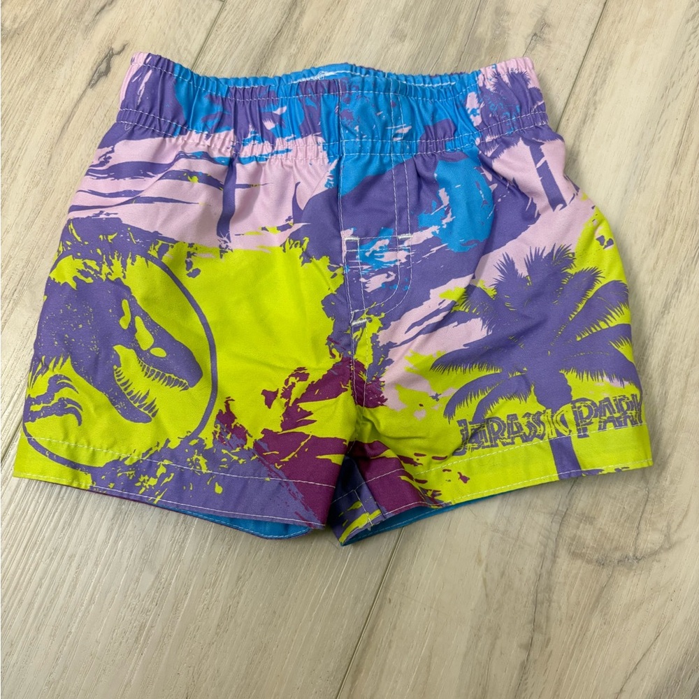 Jurassic Park swim trunks